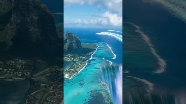 Подводный водопад ? Маврикий, Африка ? Mauritius, Africa смотреть онлайн