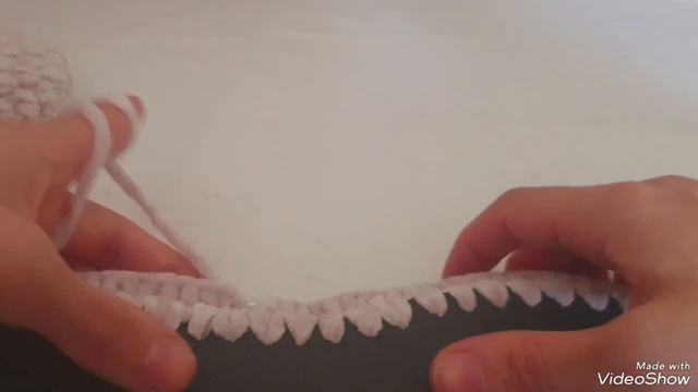 Kadife Ip Ile  Puf Ev Terliği Yapımı 37-38 Easy Crochet Toturial