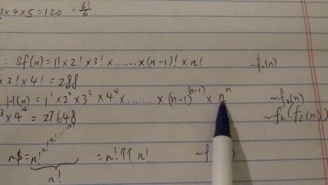 Superfactorial, Hyperfactorial, Exponential Factorial, and Bouncing Factorial смотреть онлайн