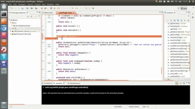 [Tuto Plugin Bukkit] #1 Les Bases - Eclipse, créer le projet (1 de 2) смотреть онлайн