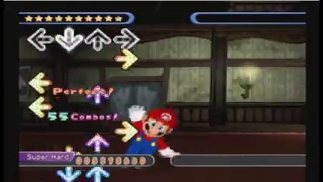 Dance Dance Revolution: Mario Mix: Boo Boogie- Super Hard- A- **PERFECT COMBO!!!** смотреть онлайн