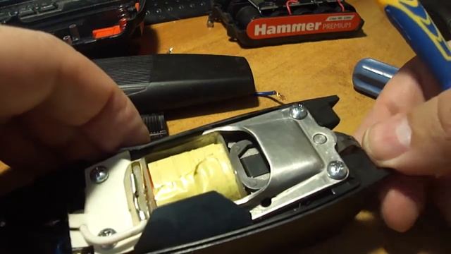 Машинка для стрижки Oster 616, ремонт, чистка смотреть онлайн