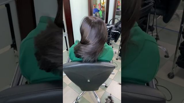 Окрашивание в один тон ( тёмный шоколад)? смотреть онлайн