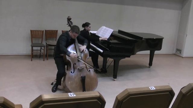 R.Glier Tarantella for Doublebass and Piano смотреть онлайн
