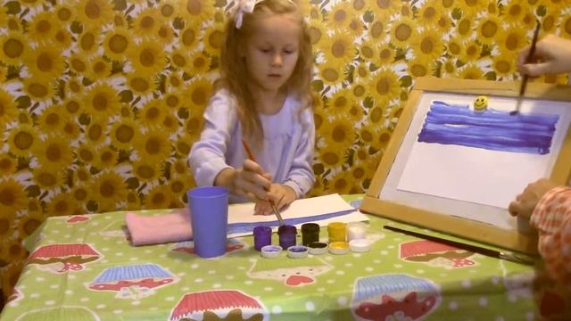 #Занятие #ДляДетей 6лет #Рисуем #пейзаж #Осень #развитиеребёнка #учимся