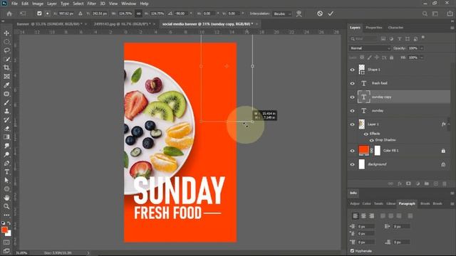 Social media banner template design for ads | adobe photoshop cc смотреть онлайн
