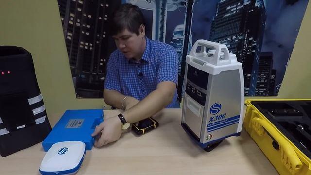 Распаковка лазерного сканера Stonex X300. Гео-Обзор смотреть онлайн