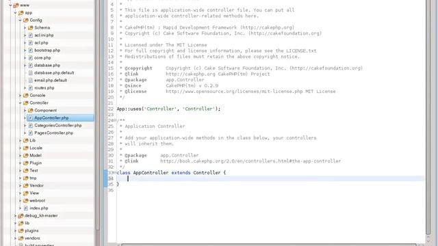 Как я осваивал cakePHP 2.4.4. Часть 7. Установка DebugGit. смотреть онлайн