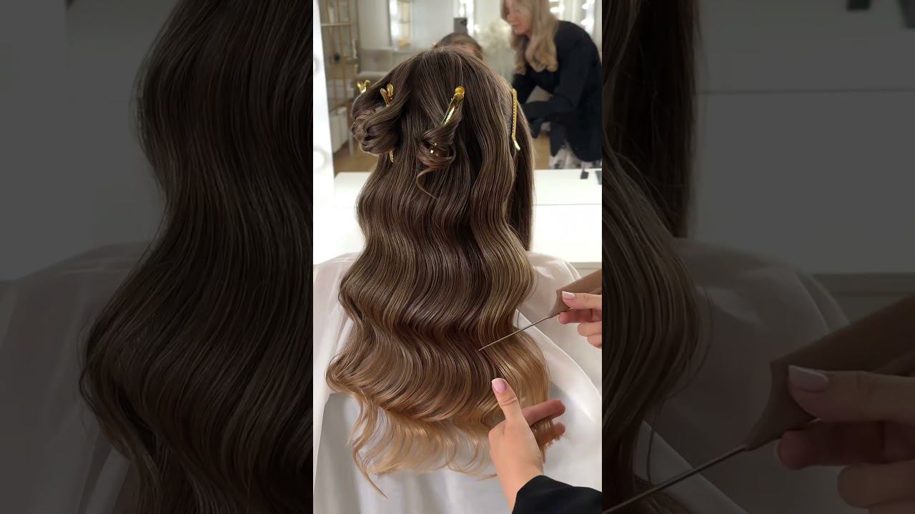 Крупные локоны на плойку Salon Curl 33 мм от @alyonabeautymuh463 смотреть онлайн
