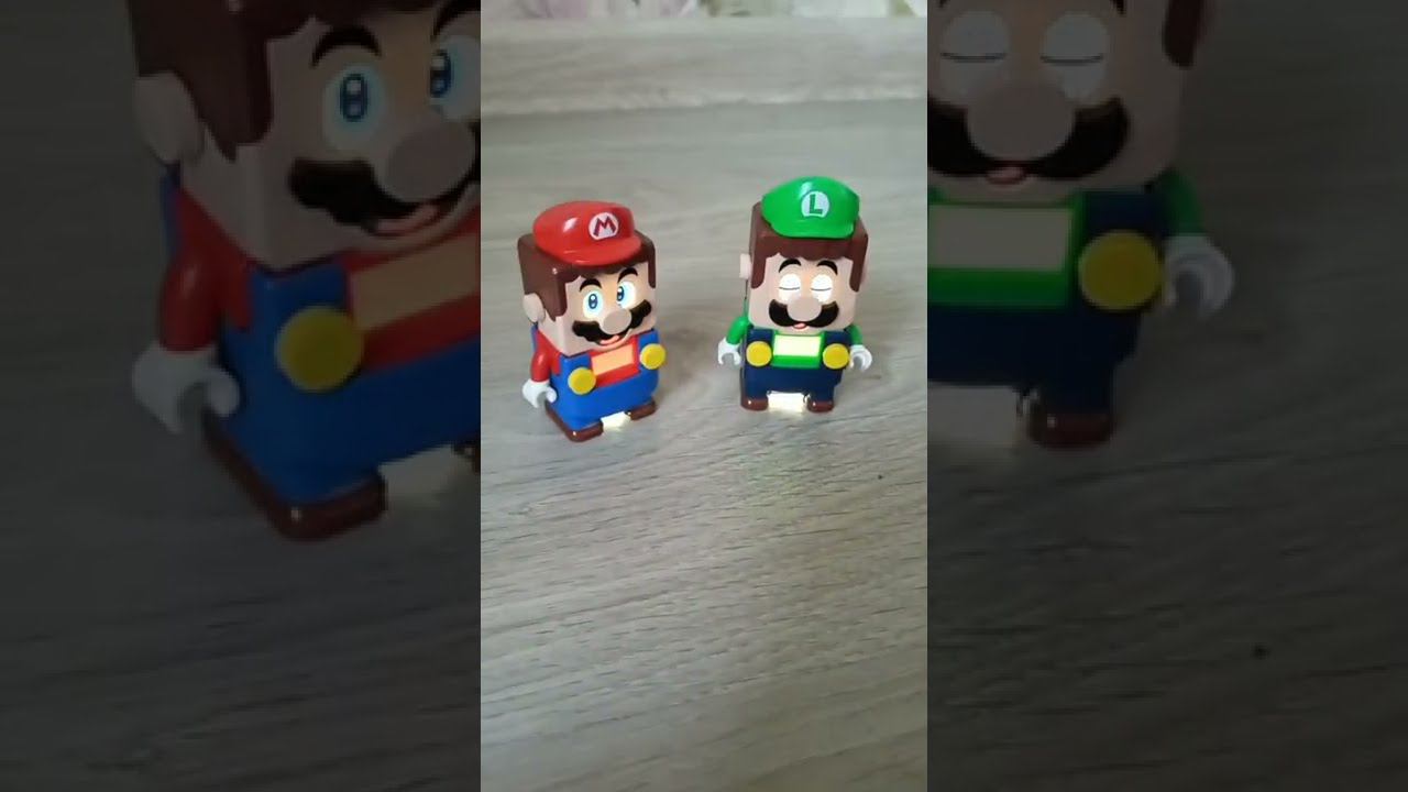 Lego Super Mario double music from Super Mario 64 p.2 #shorts смотреть онлайн