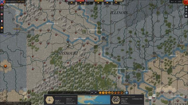 Strategic Command - American Civil War | 1861 Blue and Grey Campaign | Episode 1 смотреть онлайн