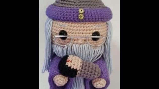 Dumbledore Harry Potter Amigurumi Tejido A Crochet
