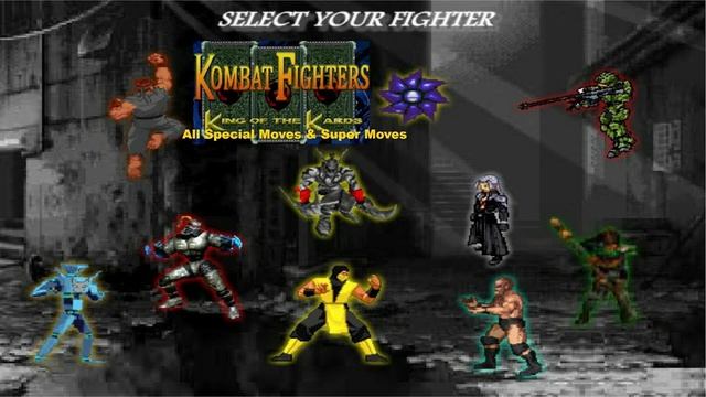 Flash Game Review: Kombat Fighters: King of the Kards смотреть онлайн