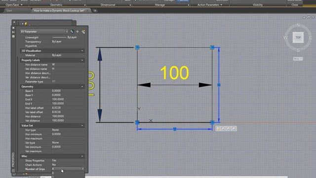 AutoCAD How to make a Dynamic Block Lookup Set смотреть онлайн