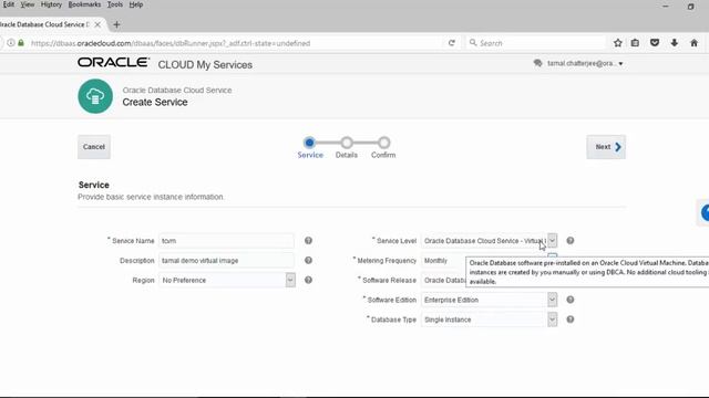 Oracle Database Cloud Service Virtual Image - Part 1 смотреть онлайн