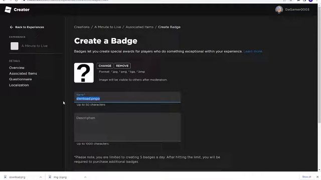 How to make badges in 2022 with this new Roblox update (creator dashboard) смотреть онлайн