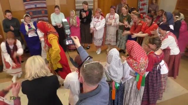 Медлогур. Танец. Удмуртский фольклор. смотреть онлайн