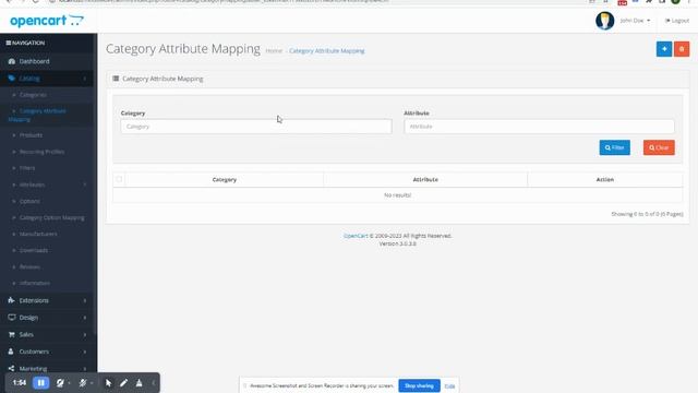 Category Attribute And Option Mapping смотреть онлайн