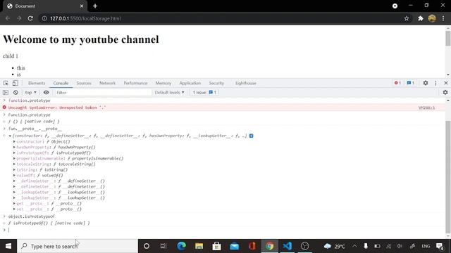 Object Prototype in JavaScript | JavaScript Tutorial смотреть онлайн