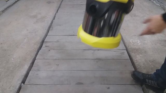 Пылесос KARCHER и шланг Mirka смотреть онлайн