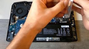 HP Omen 15 2018 disassembly and upgrading SSD and RAM
