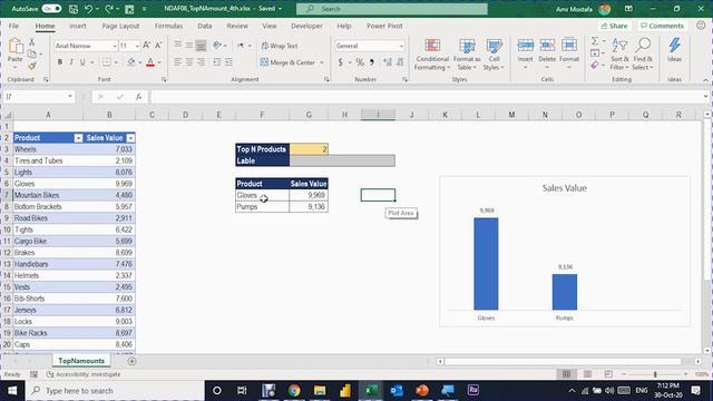 Excel Dynamic array Video#8:Get top N values, dynamic range & draw dynamic chart - Filter Function смотреть онлайн
