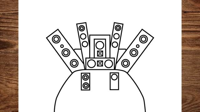 HOW TO DRAW TITAN SPEAKERMAN FROM SKIBIDI TOILET смотреть онлайн
