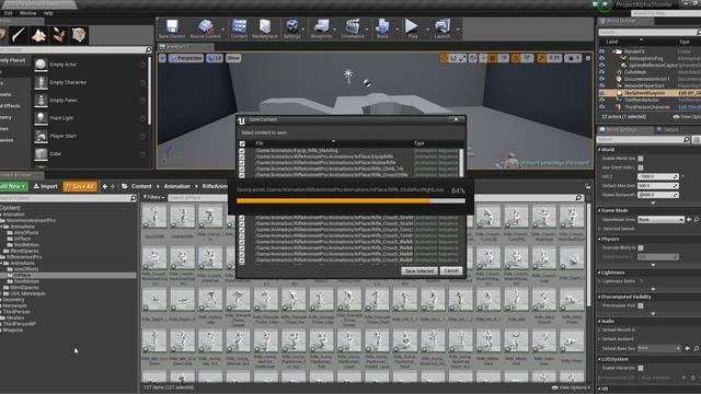 ? UE4 Third Person Shooter Game Project SetUp Part 1 смотреть онлайн