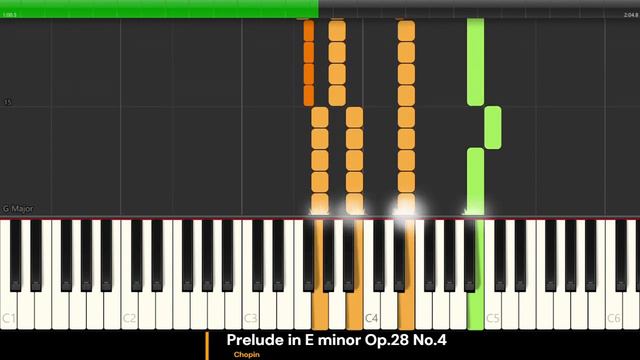 Chopin - Prelude in E minor Op.28 No.4 | Piano Version | Piano Tutorial смотреть онлайн