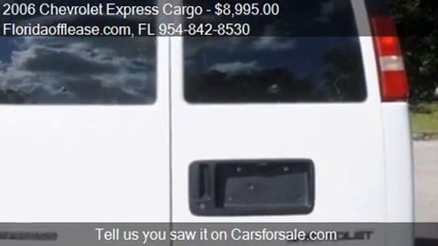 2006 Chevrolet Express Cargo 1500 AWD 3dr Van for sale in ha смотреть онлайн