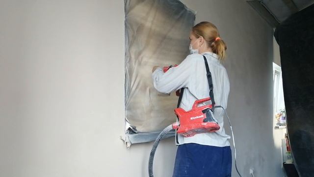 решила покрасить стены краскопультом так понравилось смотреть онлайн