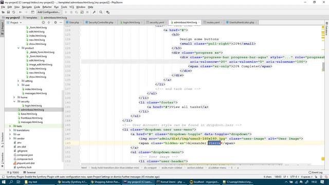 23 Symfony Authentication Admin Login User Login (Kullanıcı Login İşlemleri) смотреть онлайн