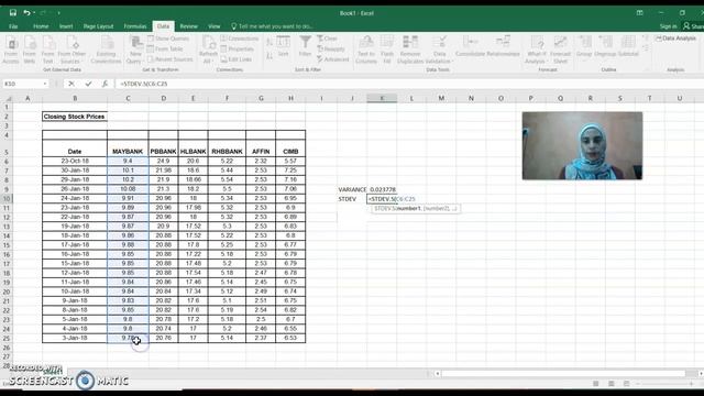 HOW TO FIND VARIANCE, STANDARD DEVIATION AND RANGE USING EXCEL? смотреть онлайн
