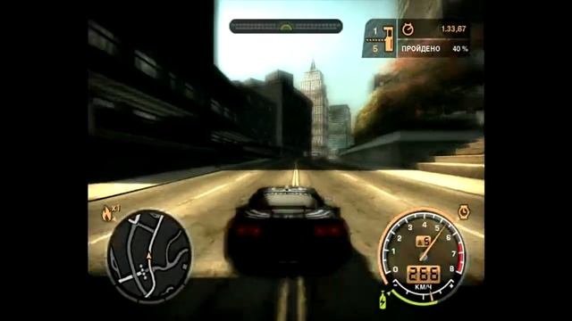 NFS MW - Free Ride - Chevrolet Corvette C6.R смотреть онлайн