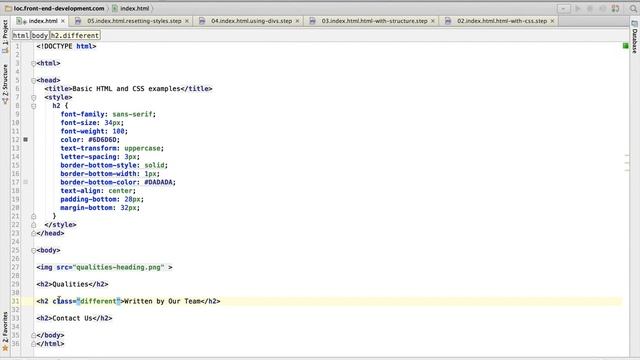 30. How to use a class to apply CSS styles to a single element смотреть онлайн