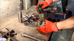 Съёмник заднего подшипника генератора