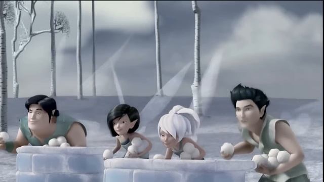 Феи Тайна зимнего леса игра в снежки 1 смотреть онлайн