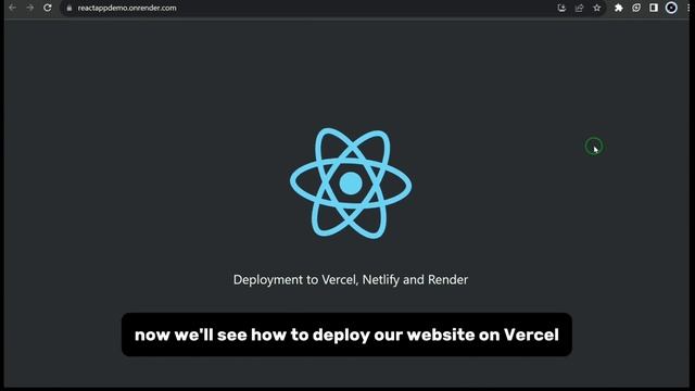 Deploy a Website to Vercel, Render or Netlify | Free React App Hosting смотреть онлайн