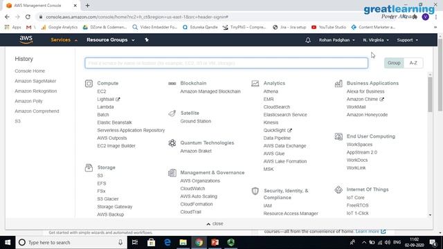 AWS Management Console In 15 Minutes | AWS For Beginners | Cloud Computing | Great Learning смотреть онлайн