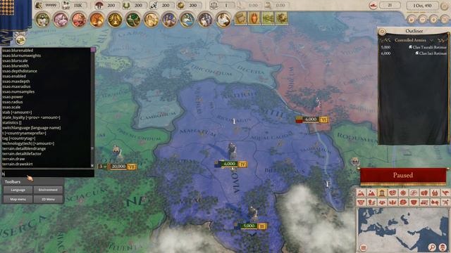 Imperator Rome Cheats/Console Commands