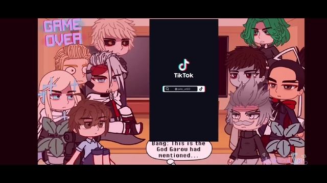 S Rank React To Saitama Vs God (And Tatsumaki// Final Part//