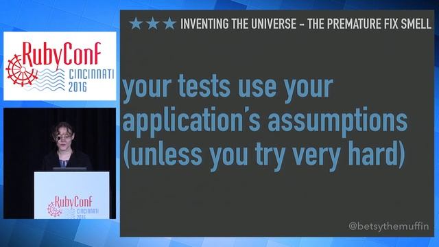 RubyConf 2016 - Better Code Through Boring(er) Tests by Betsy Haibel смотреть онлайн