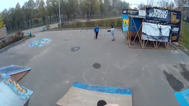 skatepark(milhouse-alex7 and andrewhem) skateboardin№1 смотреть онлайн