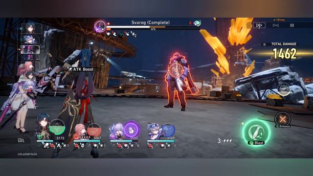 Not today Svarog! (Svarog tries to grab) | Honkai Star Rail SU World 4 Level4 смотреть онлайн