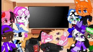 Piggy characters react to memes||gacha club||part 2?