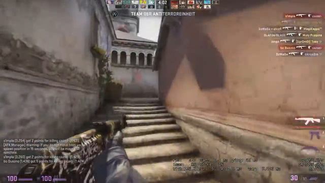 CSGO: How to Warm up | DM All HS Server Gameplay [HD|60fps] смотреть онлайн
