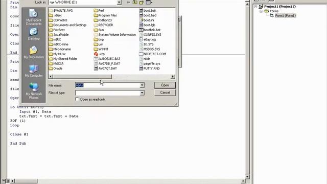 Visual Basic (VB) Tutorial - 6.3 - File Input [TutorialGenius.com] смотреть онлайн