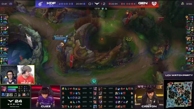 Gen.G X KD Freecs | Jogo 1 - MD3 | LCK Spring 2024 - DIA 26