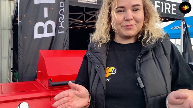Российский газовый гриль B-fire. GrillTopia х Outlet Village Novaya Riga смотреть онлайн
