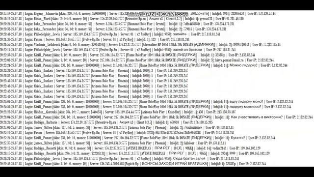 СЛИВ ЛОГОВ ДЛЯ САМП || GofitAdmin